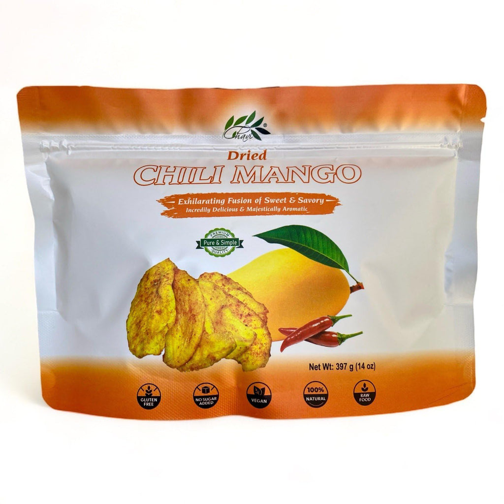 Soft-Dried Spicy Mango snack – CHAVI tropical fruit