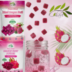 CHAVI Freeze-Dried Dragon Fruit Powder - 8 Oz - (Pink Pitaya/Pitahaya), For Shakes, Baking & Smoothie, No Added Sugars or Preservatives - Non-GMO, Vegan, Gluten-Free