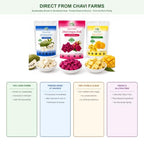 Direct trade from sustainable Vietnamese orchards: 100% pure fruit, vegan and gluten-free