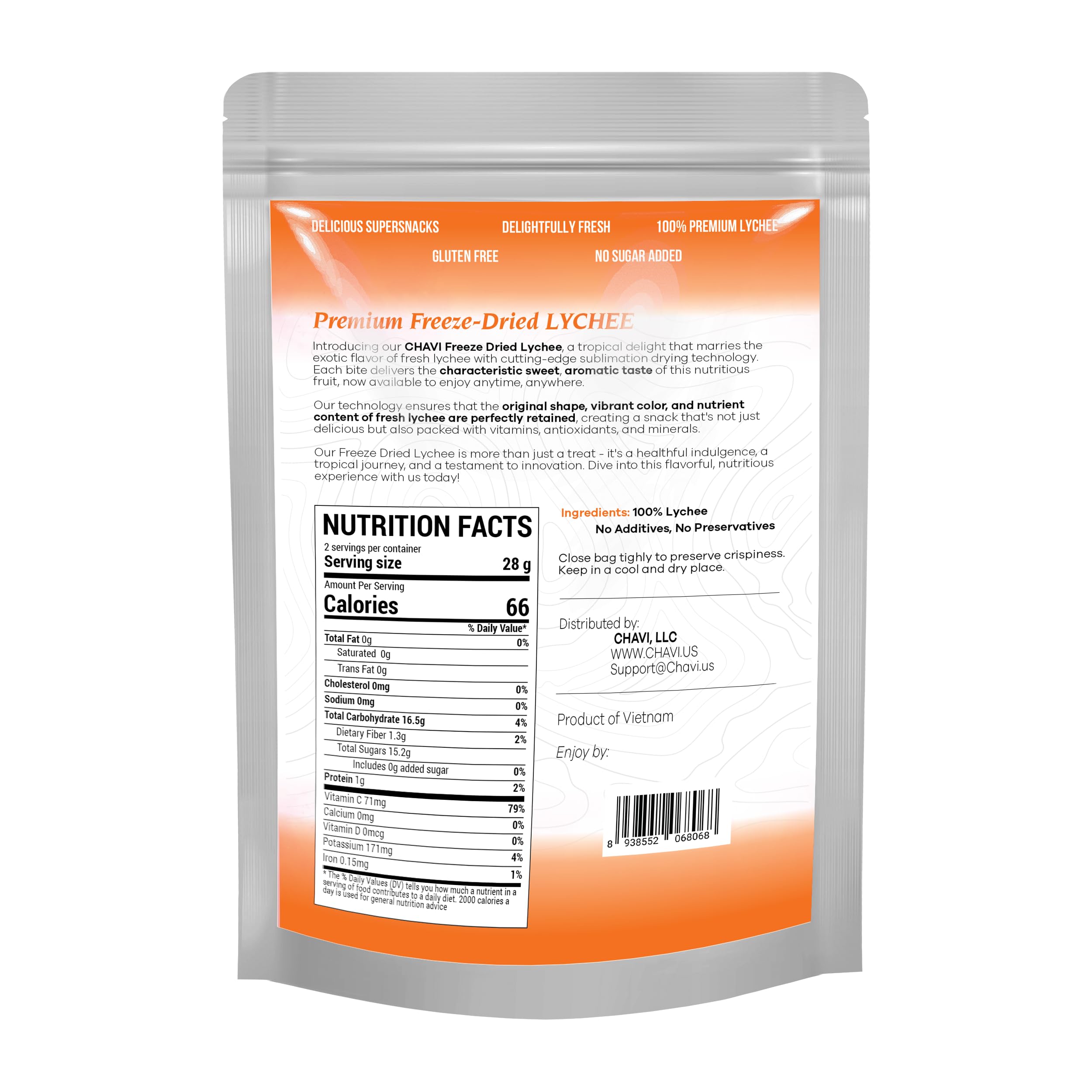 CHAVI Freeze-Dried Lychee