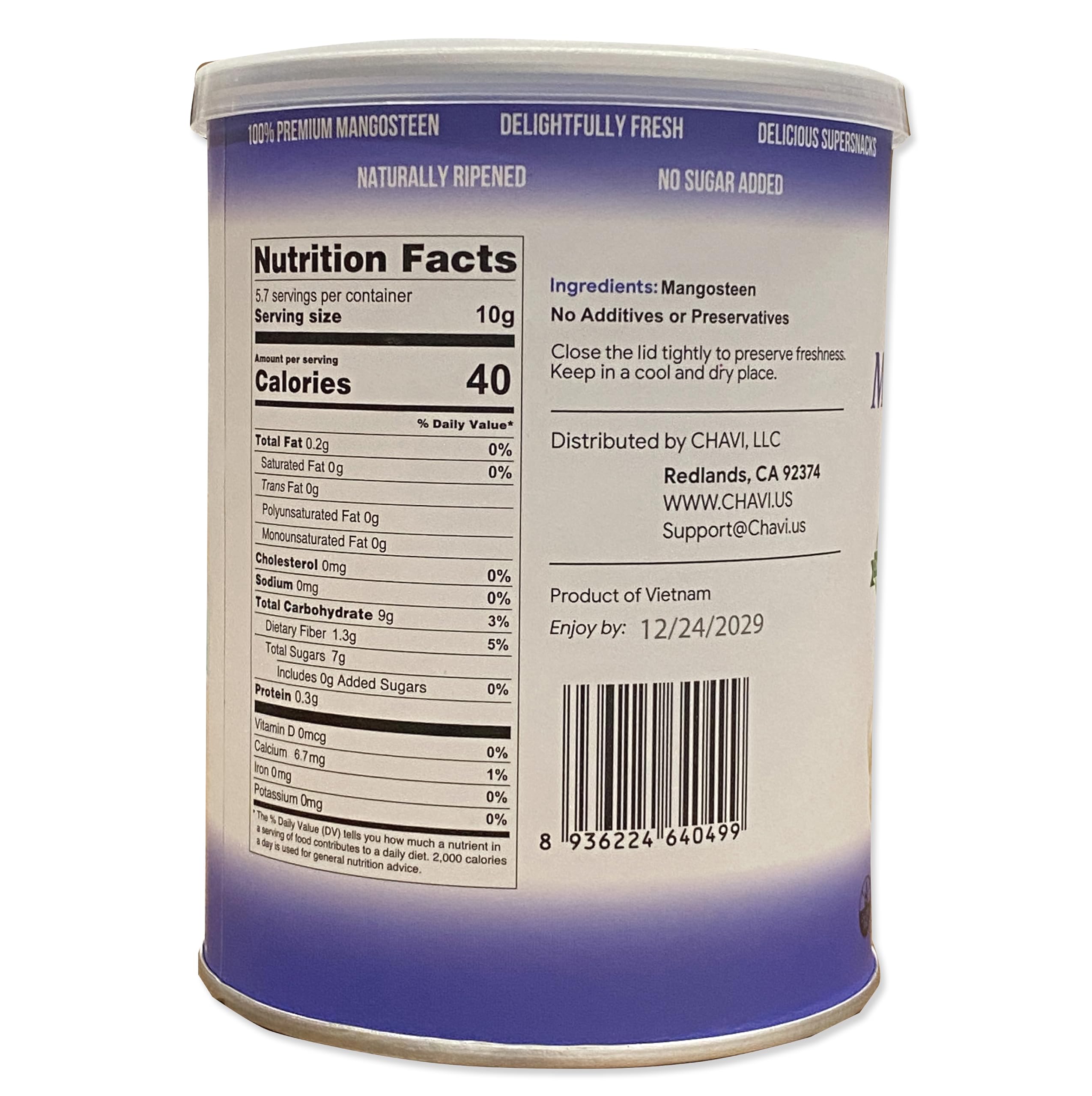 CHAVI Freeze-Dried Mangosteen