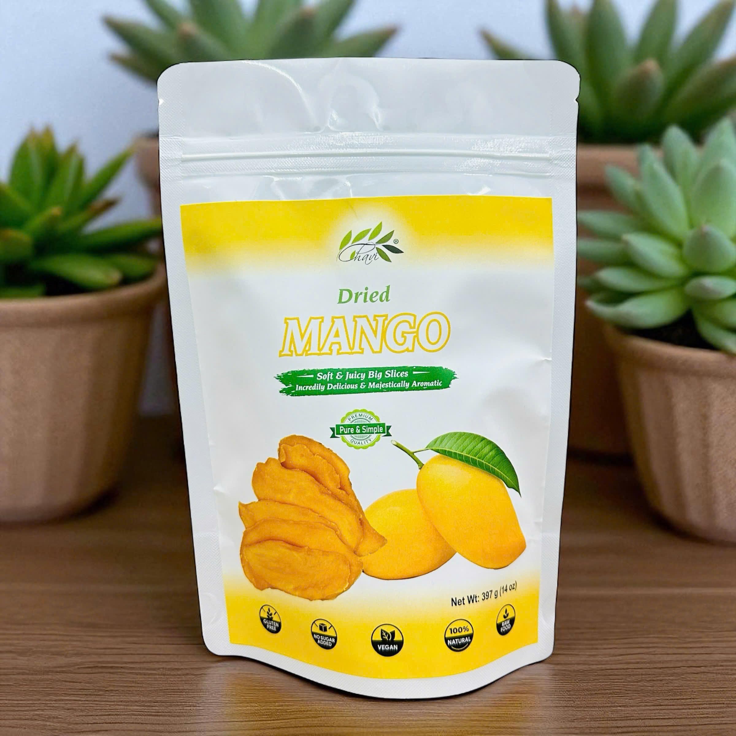 CHAVI Soft- Dried Mango-397g-14oz