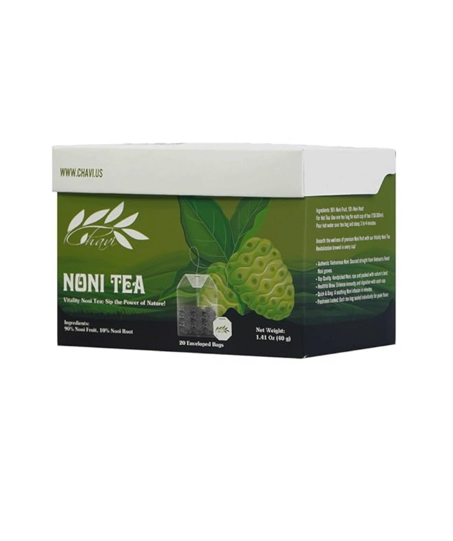 CHAVI Noni Tea | 20 Tea Bags per Box