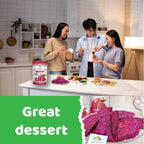 CHAVI Dragon Fruit Chips - Pack of 6 x 2 Oz - Healthy 1 Ingredient Superfood Snack - No Added Sugars or Preservatives - Non-GMO, Vegan, Gluten-Free (Pack of 6)