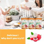 CHAVI Freeze-Dried Lychee - 2 Oz - Healthy 1 Ingredient Superfood Supersnacks - No Added Sugars or Preservatives - Non-GMO, Vegan, Gluten-Free…