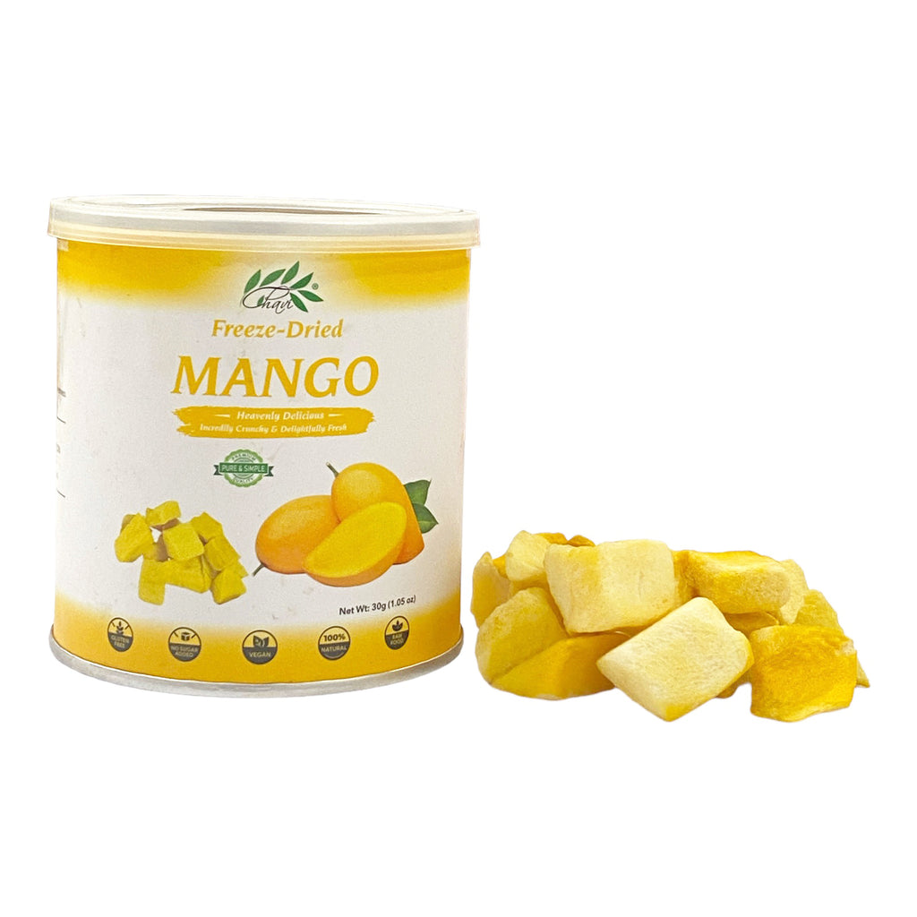 CHAVI Freeze Dried Fruits - Mixed | 6 in 1 | No Added Sugars or Preservatives - Non-GMO, Vegan, Gluten-Free | Gift Box | 230 g | 8.1 oz | 6 Cans