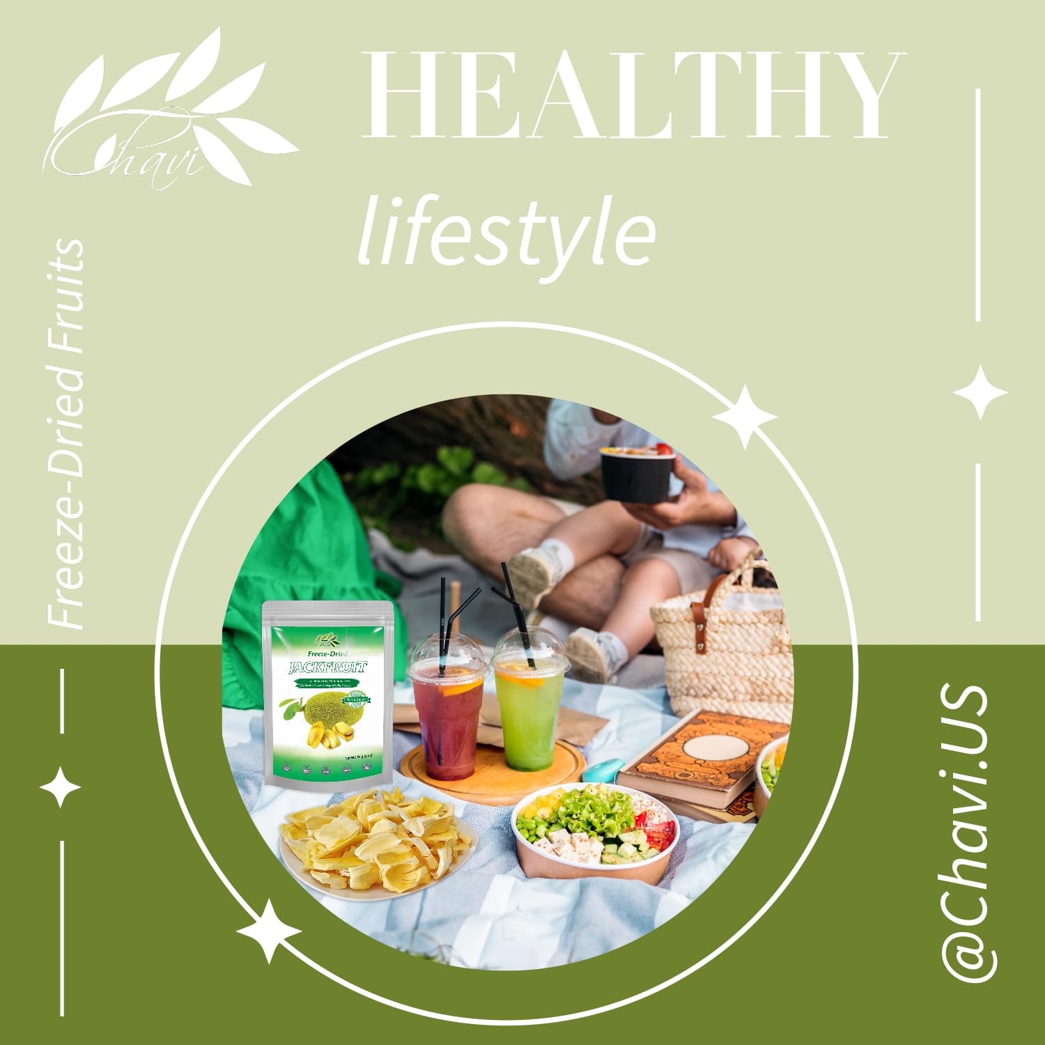 CHAVI Freeze-Dried Jackfruit