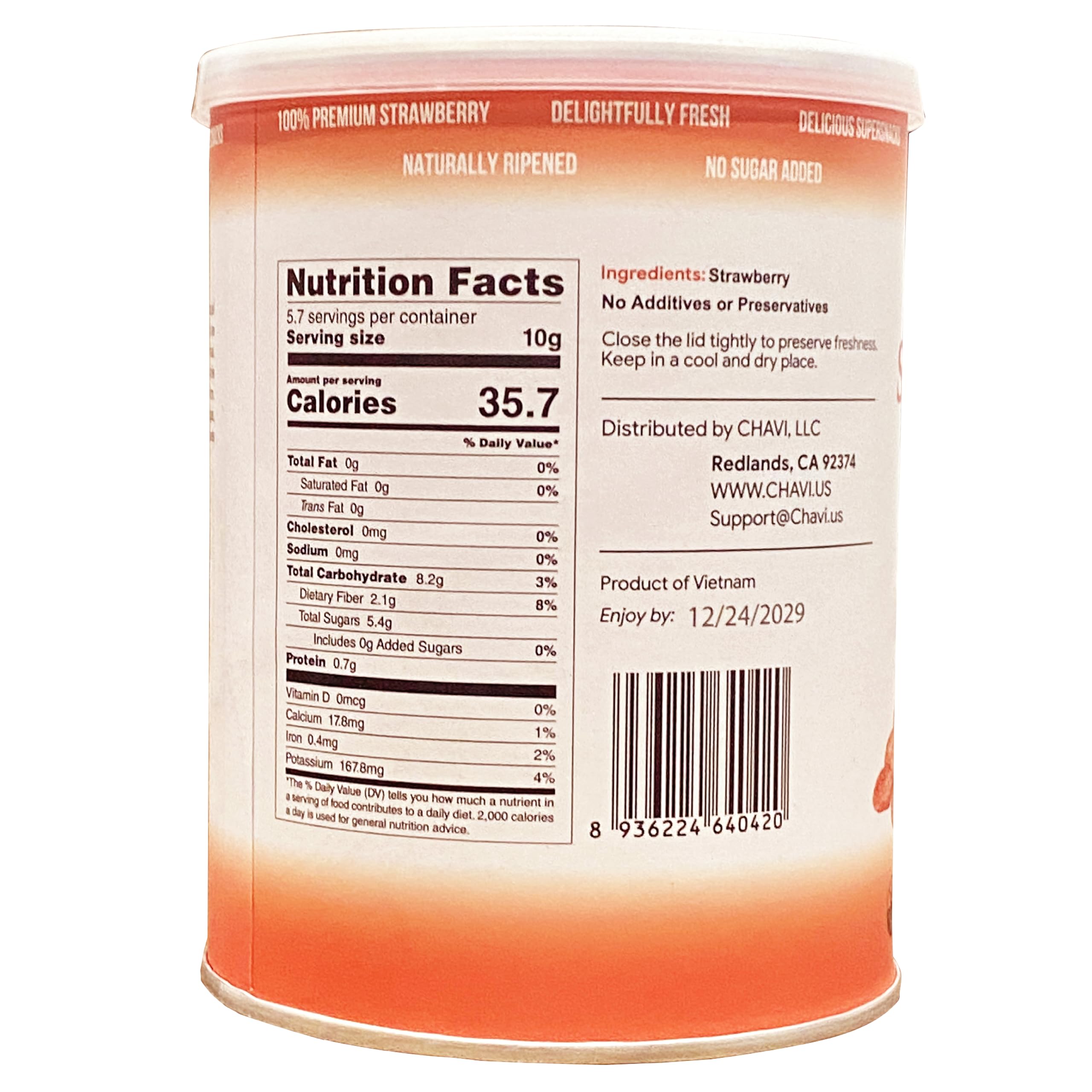 CHAVI Freeze-Dried Strawberry